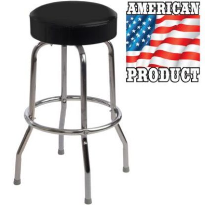 Picture of Bar Stool with Custom Logo and Swivel Seat    
